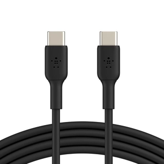 Кабель BELKIN Type C -  USB-C 60W CAB003BT2MBK (cиликоновый, 2M, черный)