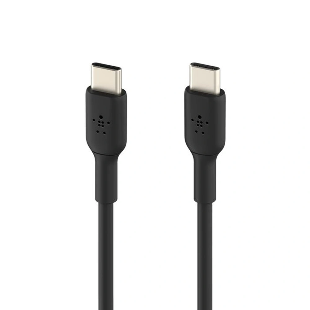 Кабель BELKIN Type C -  USB-C 60W CAB003BT2MBK (cиликоновый, 2M, черный) - фото 2