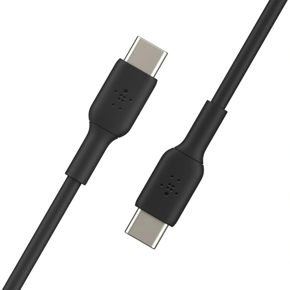 Кабель BELKIN Type C -  USB-C 60W CAB003BT2MBK (cиликоновый, 2M, черный) - фото 3