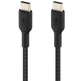 Кабель BELKIN Type C -  USB-C 60 W CAB004BT1MBK (плетеный, 1M, черный) - фото 2