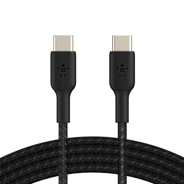 Кабель BELKIN Type C -  USB-C 60 W CAB004BT1MBK (плетеный, 1M, черный)