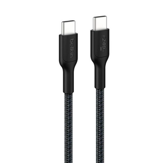 Кабель BELKIN Type C -  USB-C 240W CAB025HQ2MBK (плетеный, 2M, черный)