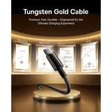Интерфейсный кабель Baseus Tungsten Gold Air Fast Charging Data Cable USB-C to USB-C 240W 2 m Black  - фото 9