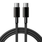 Интерфейсный кабель Baseus Tungsten Gold Air Fast Charging Data Cable USB-C to USB-C 240W 2 m Black 