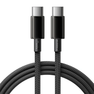 Интерфейсный кабель Baseus Tungsten Gold Air Fast Charging Data Cable USB-C to USB-C 240W 2 m Black 