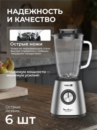 Стационарный блендер Moulinex Blendforce 2 LM439D10 - фото 5