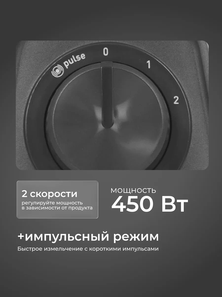 Стационарный блендер Moulinex Blendeo+ LM2C0110 - фото 4