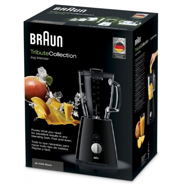 Стационарный блендер Braun JB 3060BK - фото 2