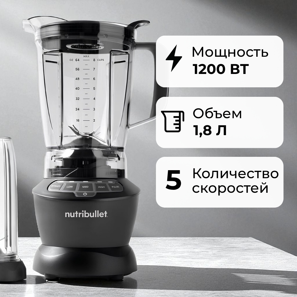 Nutribullet стационарлық блендер NBF500DG - фото 2