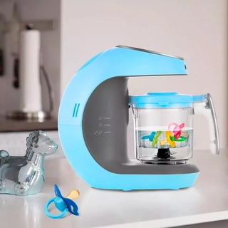 Блендер-пароварка Kitfort КТ-2322-2 Blue - фото 6