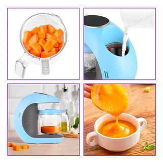 Блендер-пароварка Kitfort КТ-2322-2 Blue - фото 5