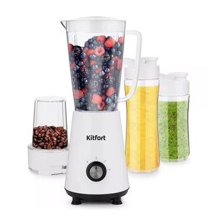 Стационарный блендер Kitfort КТ-1340-1 белый 
