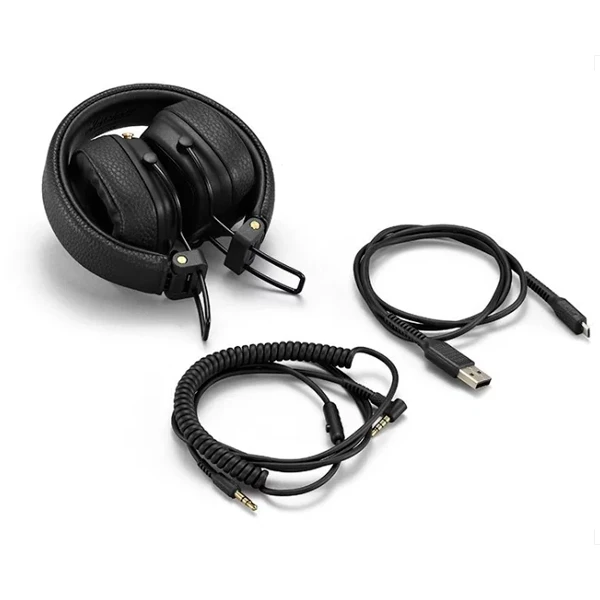 Marshall жапсырмалы құлаққабы Major III (Blue)tooth (Black) - фото 3