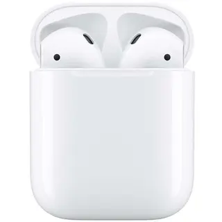 Apple сымсыз құлаққаптары Airpods MV7N2RU/A White