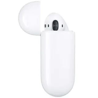 Apple сымсыз құлаққаптары Airpods MV7N2RU/A White