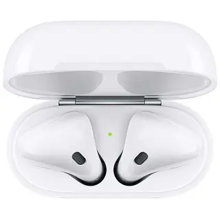 Apple сымсыз құлаққаптары Airpods MV7N2RU/A White