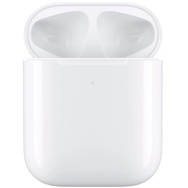 Футляр для беспроводной зарядки наушников Apple Airpods MR8U2RU/A White - фото 4