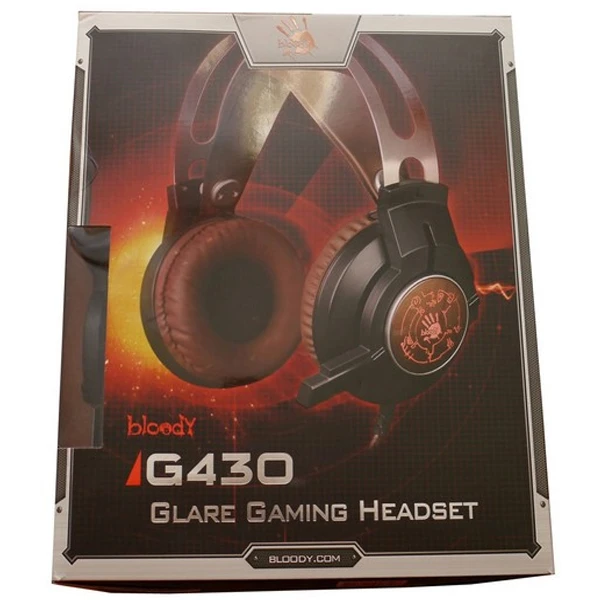 Игровые наушники A4tech Bloody G430 Braun - фото 2