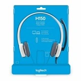Гарнитура Logitech Stereo Headset H150 White - фото 4