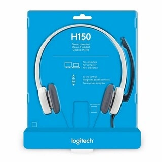 Гарнитура Logitech Stereo Headset H150 White - фото 4
