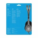 Наушники Logitech Stereo Headset H110 Black - фото 2