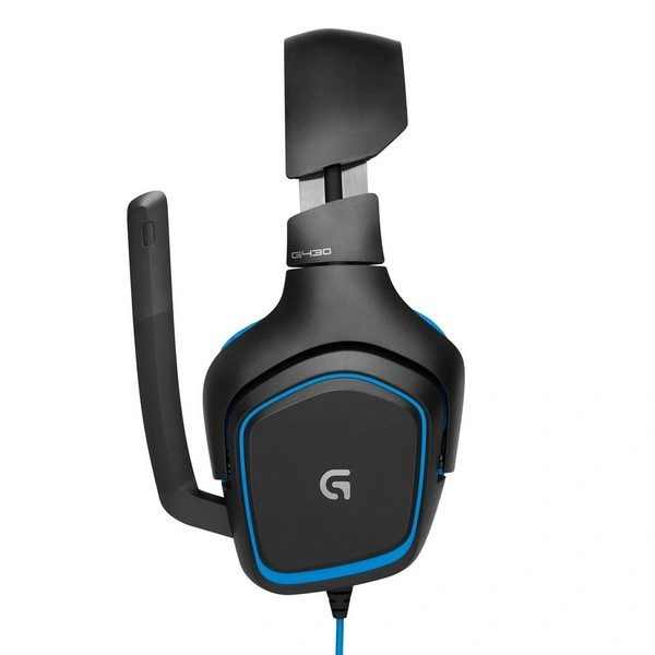 Игровые наушники Logitech G430 981-000537 Blue - фото 6