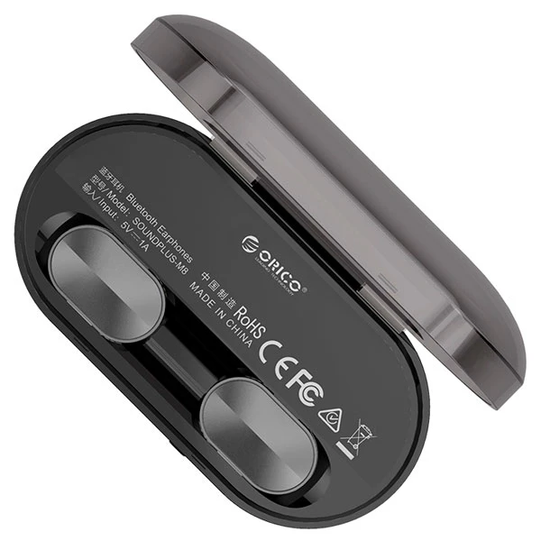 Наушники беспроводные Bluetooth Orico Soundplus-M8-GY-BP (Black) - фото 2