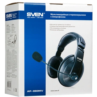 Гарнитура Sven AP-860 Black