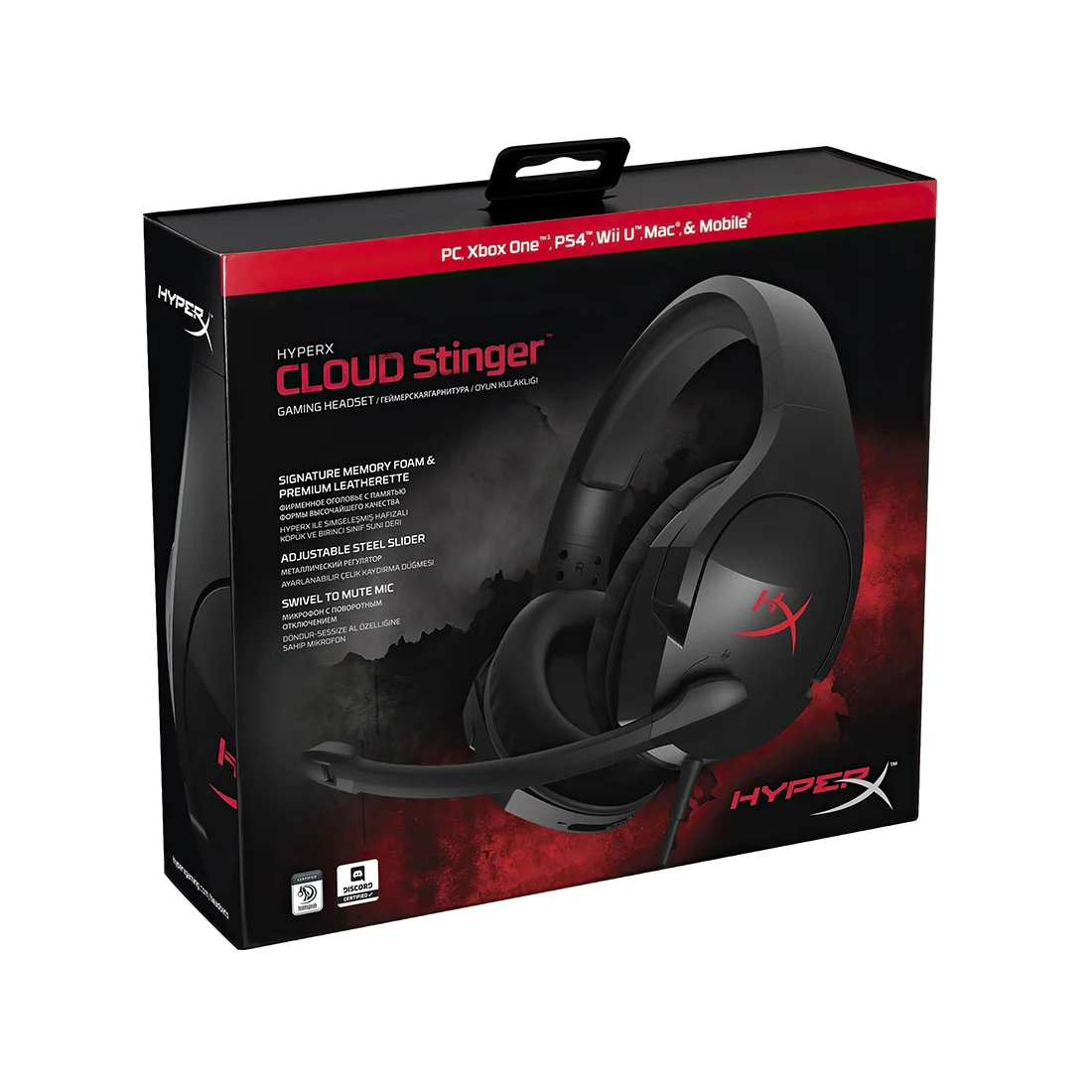 Гарнитура HyperX Cloud Stinger 4P5L7AX#ARL Cloud Stinger HX-HSCS-BK/EE Black - фото 3