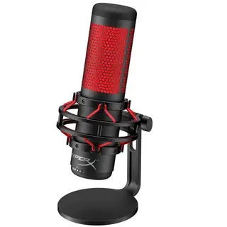 Микрофон стриминговый HyperX QuadCast Standalon (HX-MICQC-BK)