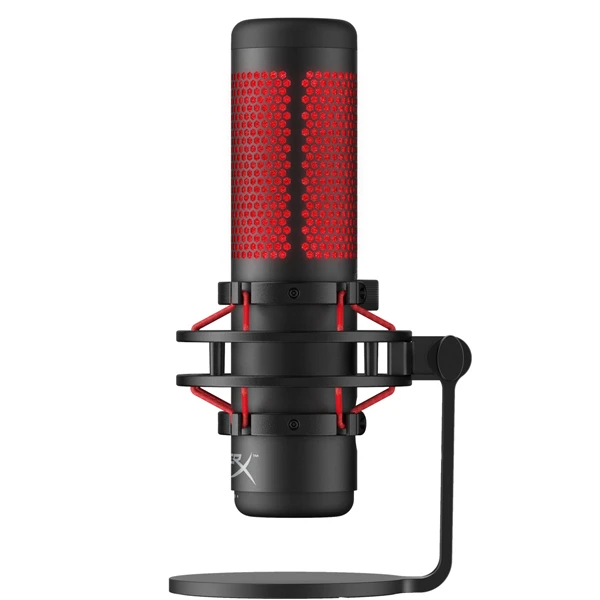 Микрофон стриминговый HyperX QuadCast Standalon (HX-MICQC-BK) - фото 6
