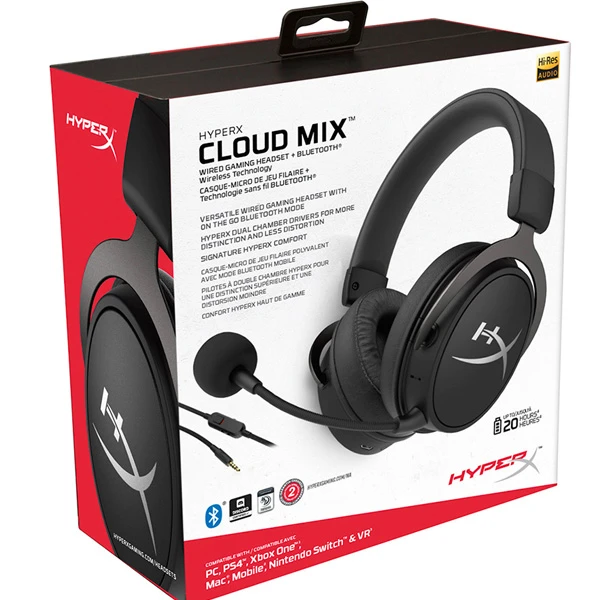 Гарнитура игровая HyperX Cloud MIX (HX-HSCAM-GM) - фото 2