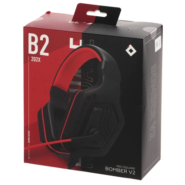 Гарнитура игровая Red Square Bomber V2 RSQ-30013 Black - фото 6