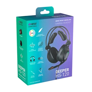 Игровая гарнитура Hiper Deeper HS-120 Black