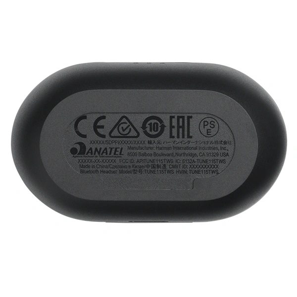 Наушники JBL Tune 115TWS Black - фото 5