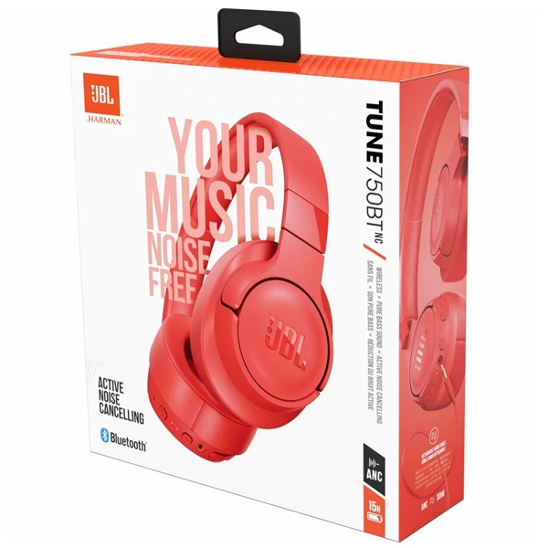 Наушники JBL Tune 750BTNC Coral - фото 7