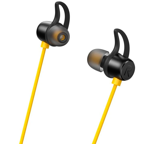 Наушники внутриканальные Realme Buds Wireless RMA108 (Yellow) - фото 6