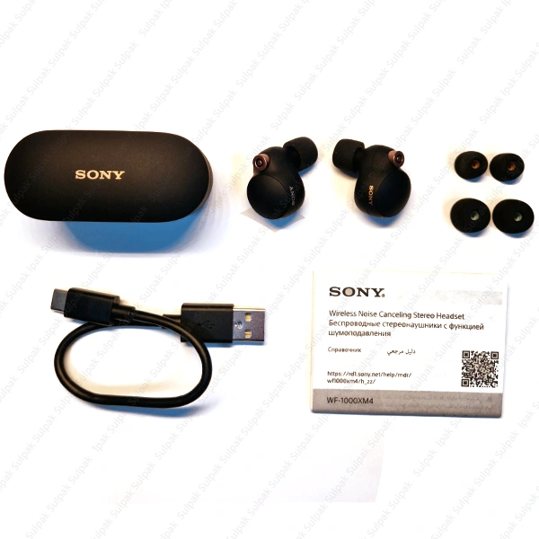 Наушники Sony WF1000XM4B.E Black - фото 6