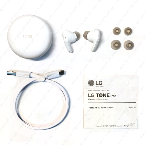 LG құлаққаптары Free Tone FP5W White