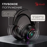 Гарнитура игровая Bloody G521 Black - фото 4