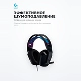 Гарнитура игровая Logitech G335 Wired Gaming Headset Black - фото 3