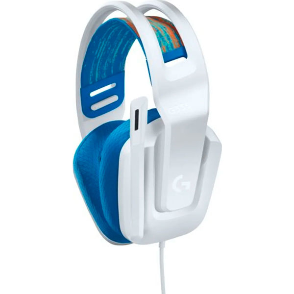 Logitech ойын гарнитурасы G335 Wired Gaming Headset White