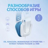 Logitech ойын гарнитурасы G335 Wired Gaming Headset White - фото 11