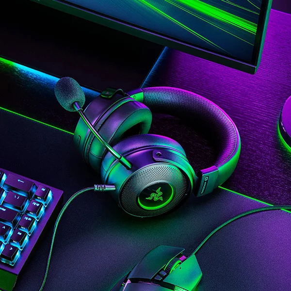 Гарнитура Razer Kraken V3 HyperSense Kraken V3 HyperSense Black - фото 6