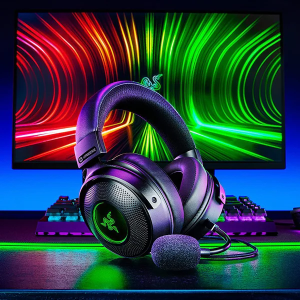 Гарнитура Razer Kraken V3 HyperSense Kraken V3 HyperSense Black - фото 5