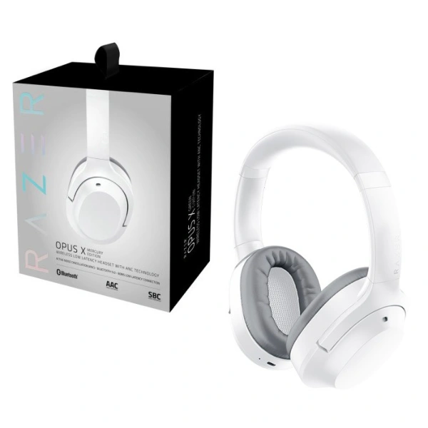 Гарнитура Razer Opus X - Mercury Opus X Mercury White - фото 5