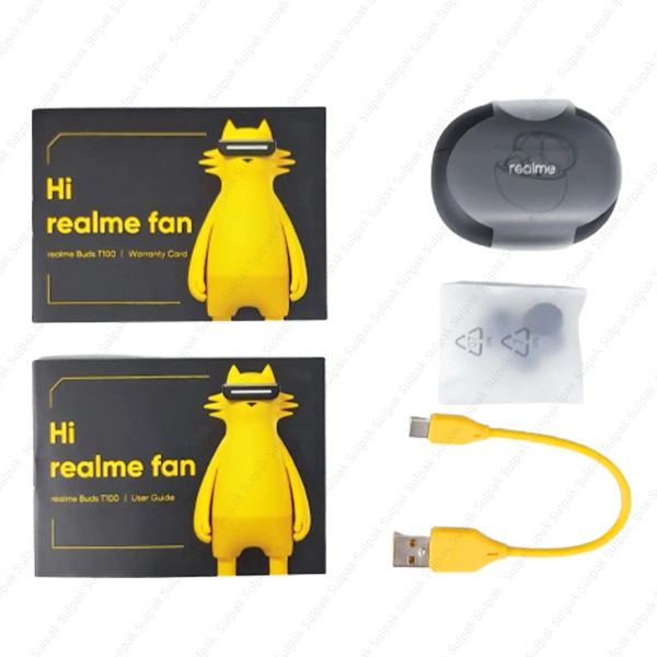 Наушники Realme Buds T100 RMA2109 black - фото 4