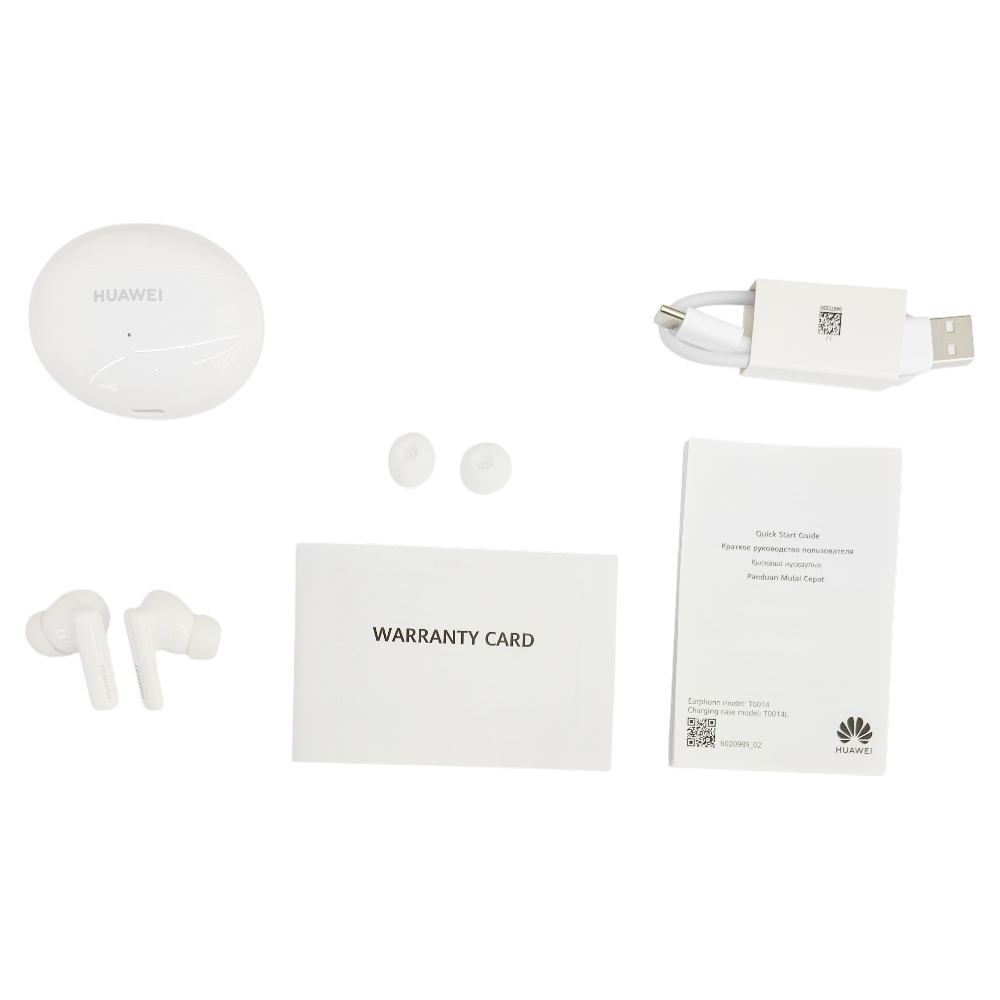 Наушники HUAWEI FreeBuds 5i Ceramic White (Orange-T020) - фото 6