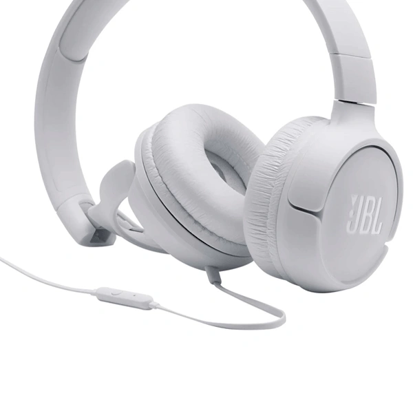 Наушники накладные JBL Tune 500 White - фото 5