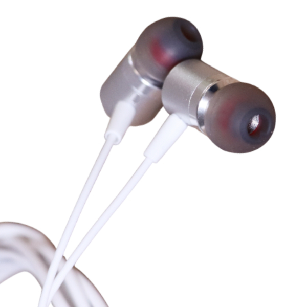 Наушники ARG Earphones Mini Jack White - фото 3